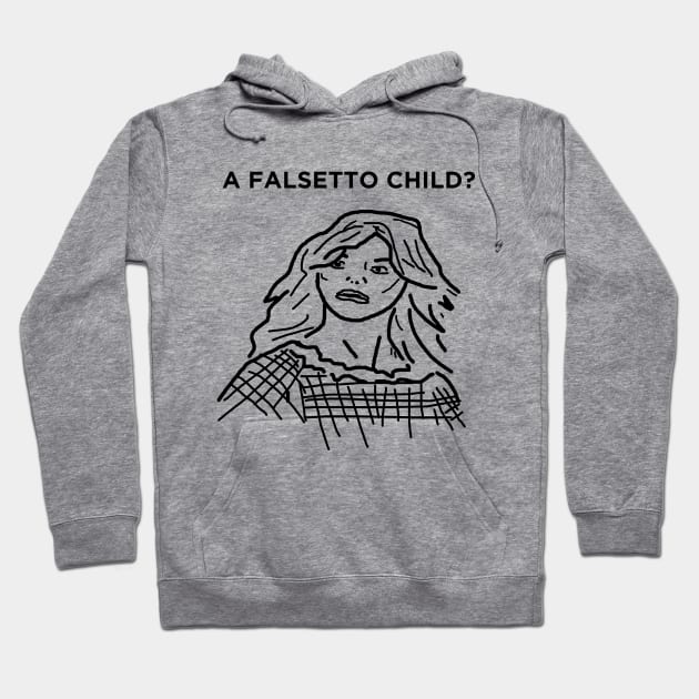 A Falsetto Child Hoodie by Hoagiemouth